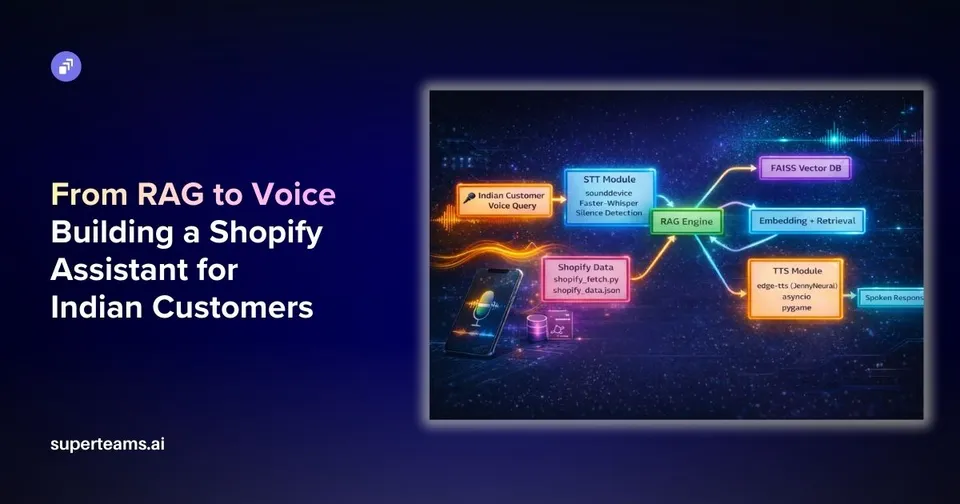 From RAG to Voice: Building a Shopify Assistant for Indian Customers