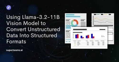 How to Use Llama-3.2-11B Vision Instruct Model to Convert Unstructured Data Into Structured Formats