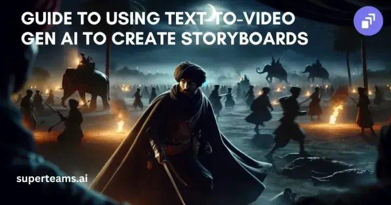 How to Use Text-to-Video AI LaVie to Create Storyboards